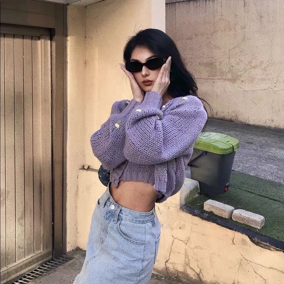 Sweatshirt cardigan - Picture 3 of 4